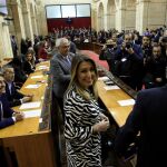 Susana Díaz será la portavoz del Grupo Parlamentario Socialista (Foto: Manuel Olmedo)