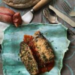 Berenjenas rellenas de sobrasada y atún