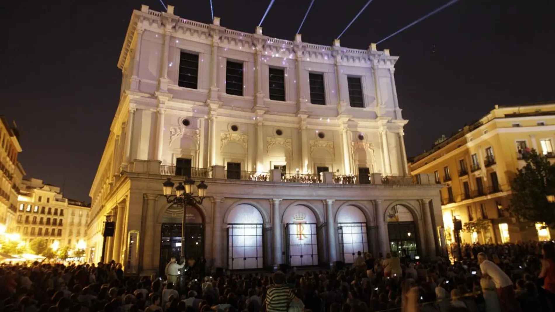 Fachada del Teatro Real