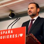 El secretario de Organización del PSOE, José Luis Ábalos