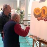 Antonio López le da una serie de consejos al artista vallisoletano