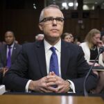 El director del FBI en funciones, Andrew McCabe, durante una audiencia del Comité de Inteligencia del Senado