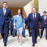 Silvia Clemente llega al Consejo Consultivo junto a su presidente, Mario Amilivia, y Alberto de Castro