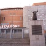Acceso sur al Palacio de Vistalegre de Madrid
