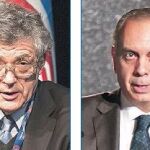 Ángel María Villar y José Luis Sáez