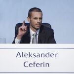El esloveno Aleksander Ceferin, presidente de la UEFA.