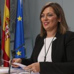 La portavoz, Milagros Marcos, explica los acuerdos aprobados en el Consejo de Gobierno