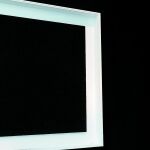 Una obra realizada utilizando el Vantablack, el negro total