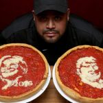 Pizzas de Trump y Clinton durante las elecciones