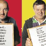 Joan Manuel Vendrell y Jose Sala