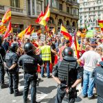 Barcelona que un grupo de independentistas obligó a cambiar de ubicación