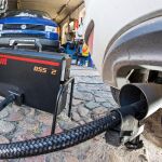 Prueba de emisiones a un vehículo