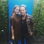Fiona Ferrer y el diseñador Dalmau Custo