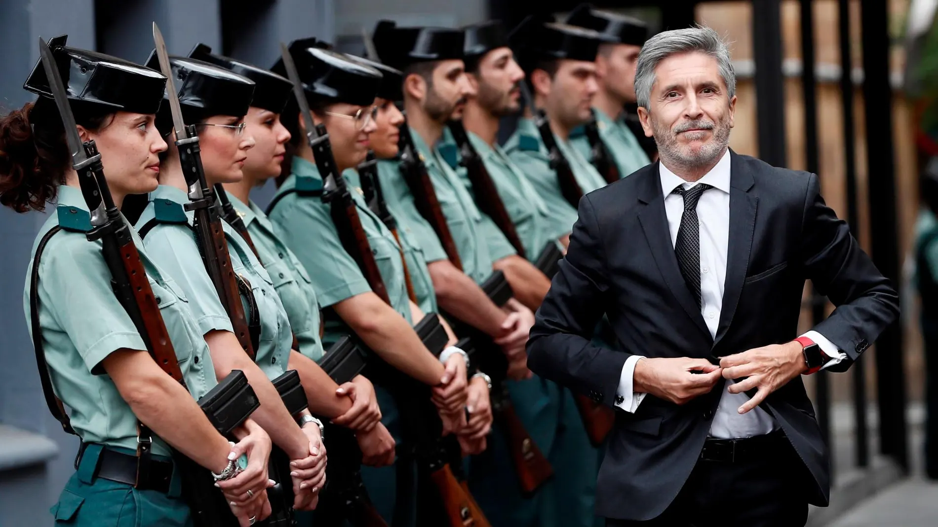 Fernando Grande-Marlaska en el aniversario de la Mujer en la Guardia Civil