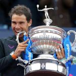 Nadal, con el trofeo del Barcelona Open Banc Sabadell