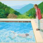 «Retrato de un artista (Piscina con dos figuras)» está fechada en 1972 y puede convertirse en la obra más cara de un artista vivo si alcanza los 80 millones de dólares