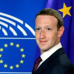 Zuckerberg, en una comparecencia en la UE / Reuters