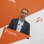 Javier Millán, portavoz de Cs en el Ayuntamiento de Sevilla Javier Millán, portavoz de Cs en el Ayuntamiento de Sevilla