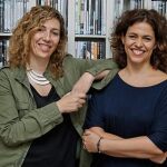 Un sólido dúo. Eva Leira (Izda.), hija de Carmena, y Yolanda Serrano son socias y reconocidas directoras de cásting