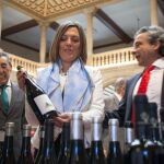 La consejera de Agricultura y Ganadería y portavoz de la Junta de Castilla y León, Milagros Marcos, asiste al XXI Concurso Regional de Sumilleres de Castilla y León