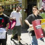 El colectivo «Vallekas Decide» instaló sus mesas de votación el pasado 24 de junio, en un «referéndum» en el participaron 7.270 vecinos