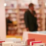 Uno de los expositores en la pasada edición de la feria internacional del libro Liber