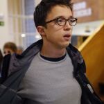 Íñigo Errejón, a su llegada a la primera reunión del Consejo Ciudadano Estatal elegido en la II Asamblea Ciudadana de Podemos