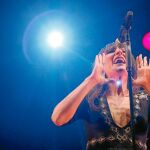 El grupo Amaral, compuesto por Eva Amaral, en la imagen, y Juan Aguirre, se han destacado en la promoción de la protección a los animales