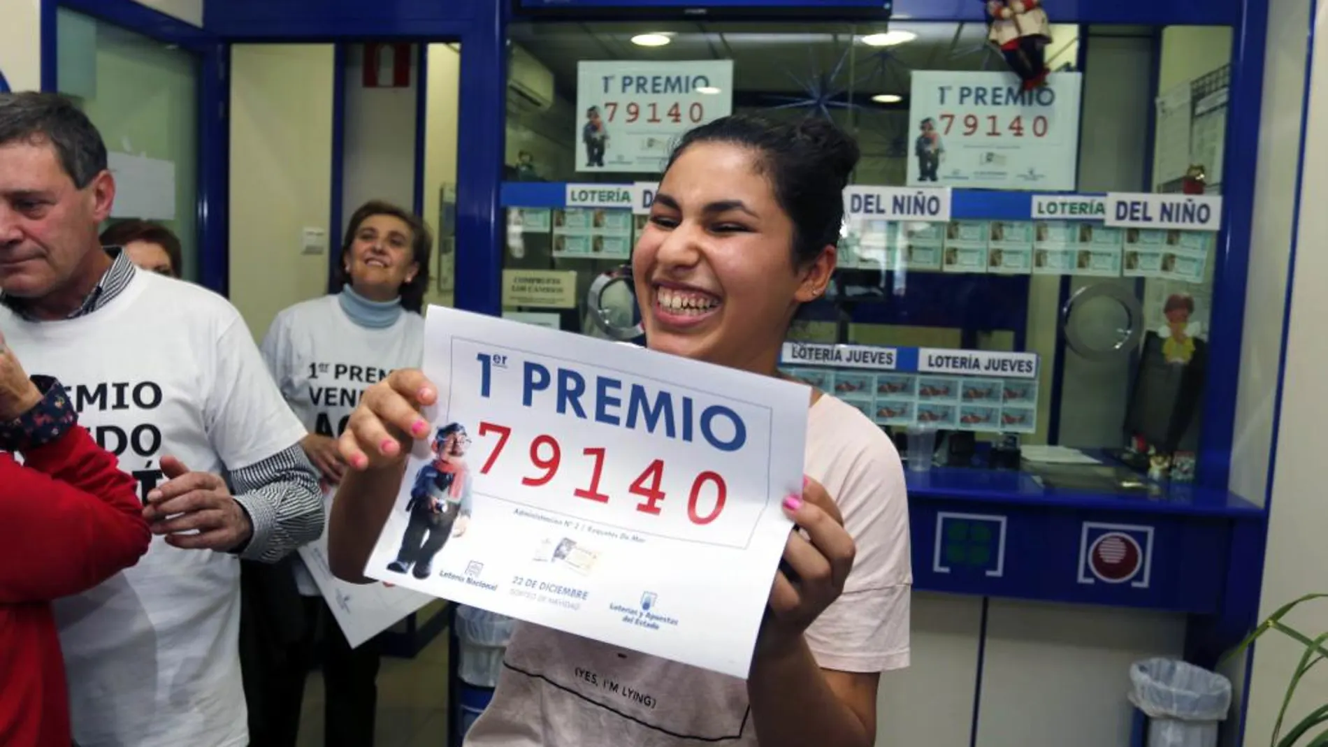Un viaje de mayores se lleva parte del «Gordo»