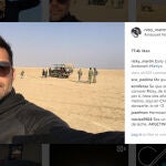 Ricky Martin con su novio Jwan Yosef y sus gemelos en Kenia