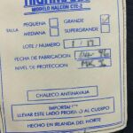 Imagen de un chaleco caducado