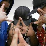 Los nueve integrantes de la banda de los Latin King están acusados de agredir a miembros de otras bandas que actúan también en Barcelona