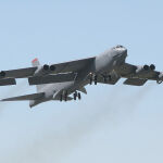 Imagen de un bombardero B-52