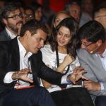 Marín, Arrimadas y Rivera, en una imagen de archivo