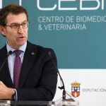El presidente de Galicia, Alberto Núñez Feijóo