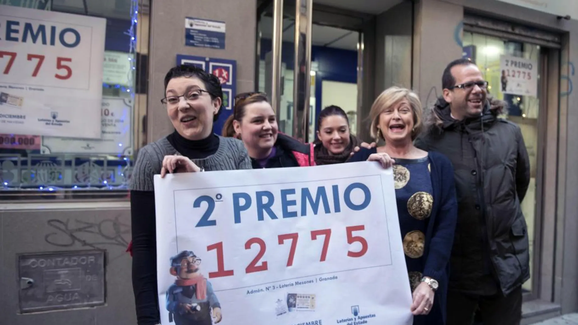 El segundo premio interrumpe la recogida de la aceituna