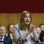 La presidenta andaluza, Susana Díaz