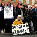 La joven activista sueca, Greta Thunberg