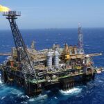 Plataforma de la petrolera brasileña Petrobras