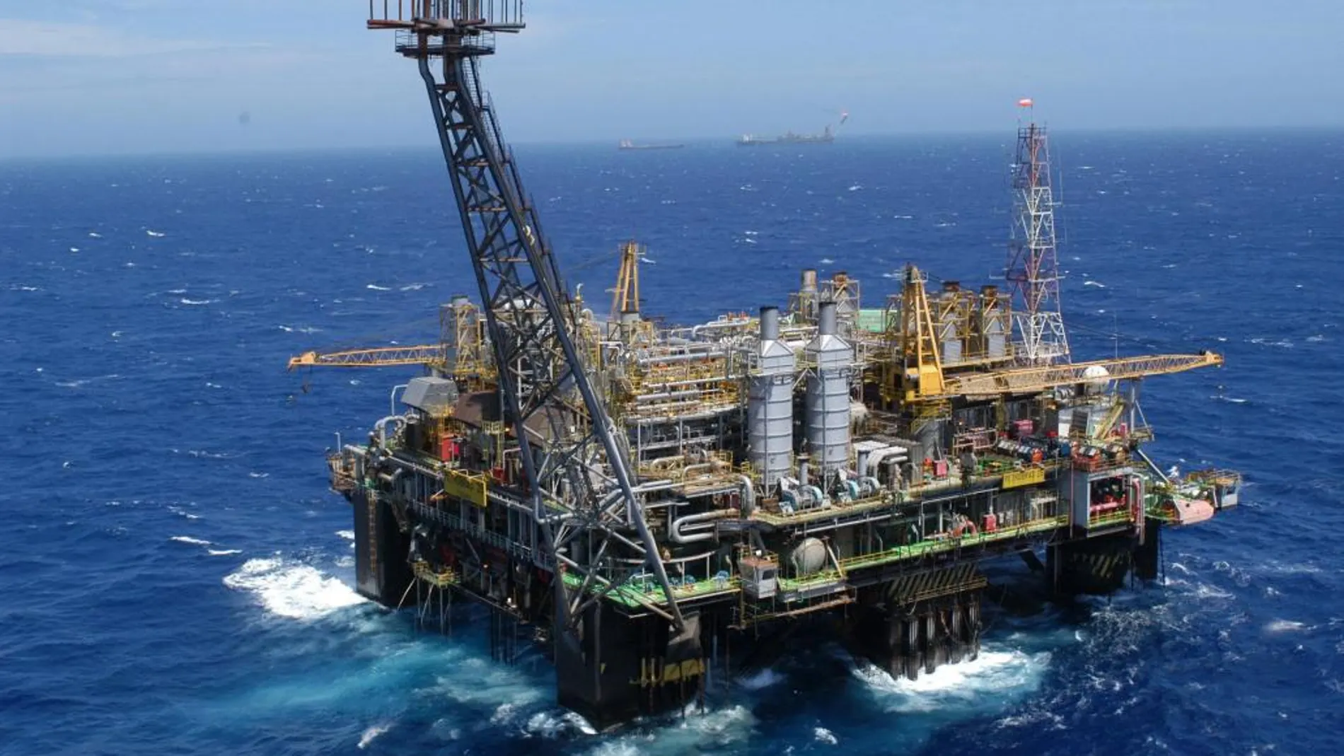 Plataforma de la petrolera brasileña Petrobras