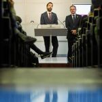 El president del Parlament, Roger Torrent, presentó ayer la nueva argucia para sortear la resolución del Tribunal Supremo / Foto: Ee