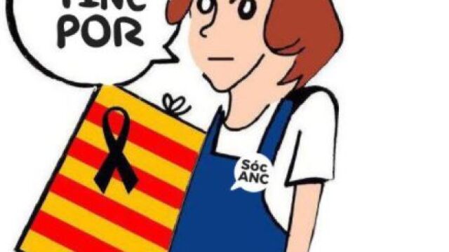 Imagen tuiteada por la ANC con motivo de la manifestación