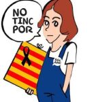 Imagen tuiteada por la ANC con motivo de la manifestación