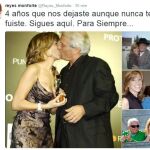 El emotivo recuerdo de Reyes Monforte a José Sancho a los cuatro años de su muerte