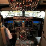 Cabina de un Boeing 737 Max