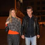 Antonio Banderas y Nicole Kimpel