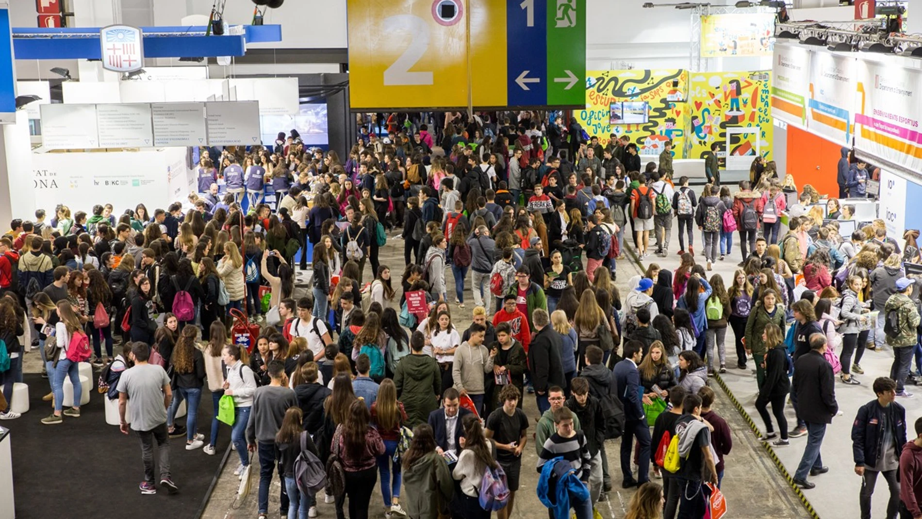 El Saló de l’Ensenyament siempre es una guía para orientar a los jóvenes estudiantes