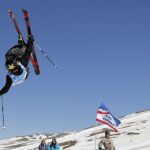 Mcrae Williams campeón mundial de slopestyle de esquí acrobático en Sierra Nevada