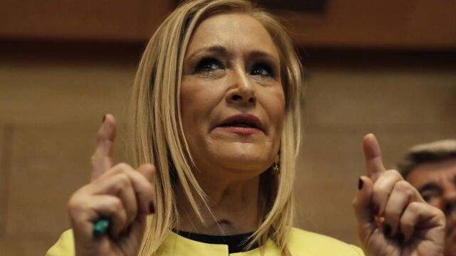 La presidenta de la Comunidad de Madrid, Cristina Cifuentes