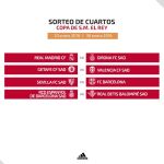 Sorteo Copa del Rey: Real Madrid-Girona y Sevilla-Barça, en cuartos